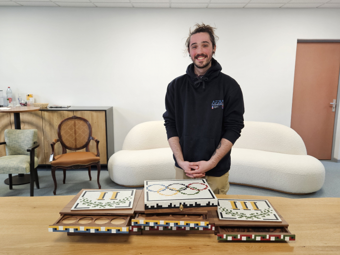 Romain CALVO médaillé d'or au concours MAF 2024