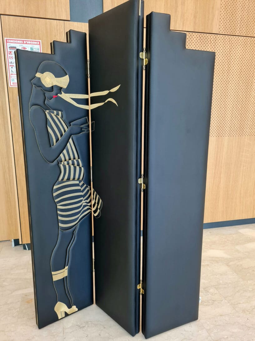 Cloison &lsquo;Rencontres&rsquo; – Anne-Sophie LE SCOUARNEC – CAP Couture 2022