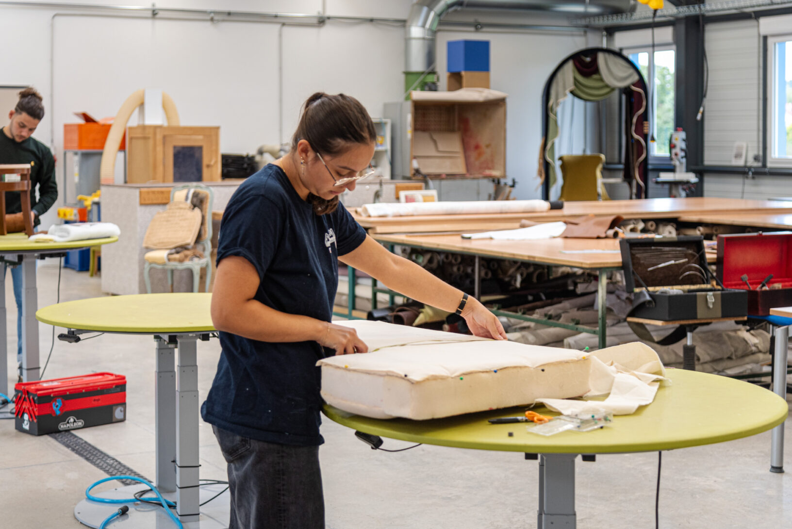 Tapisserie d’ameublement en siège 6