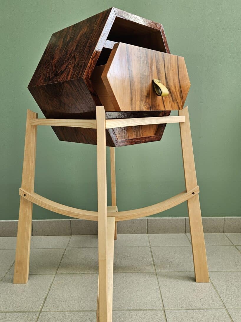 Console hexagonale – BMA Ebéniste 2026